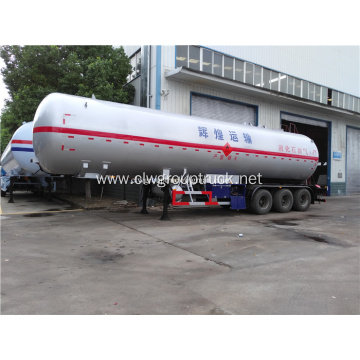 65000 liters capacity fuel tank truck semi trailer